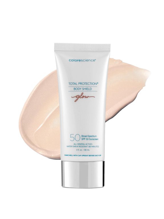 Total Protection Body Shield Glow SPF 50, 3.0 fl oz