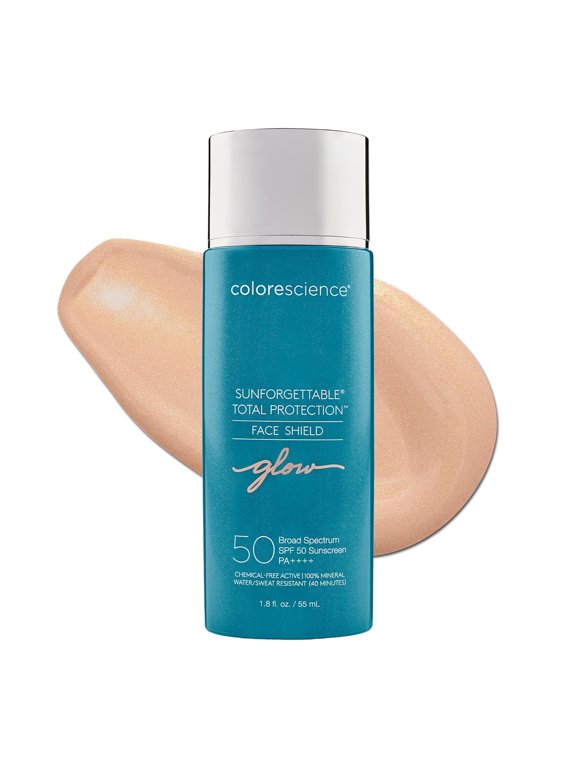 Sunforgettable Total Protection Face Shield SPF 50 - Glow, 1.8 oz