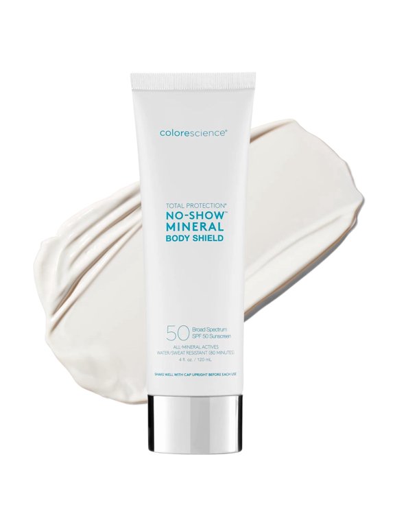 Total Protection No-Show Body Shield SPF 50, 4.0 fl oz