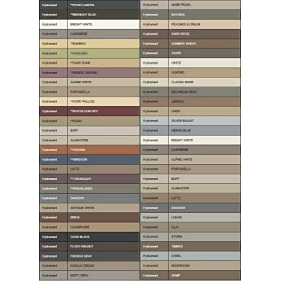Colorfast Siliconized-Acrylic Caulking - Sanded Hydroment/Bostik Colors - 10.3 fl oz (Sand Beige #148)