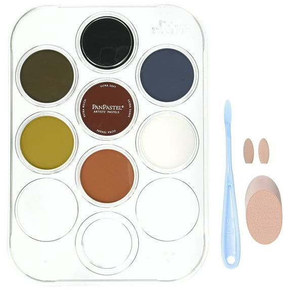Colorfin 30074 9ml Pan Ultra Soft Artist Pastel Set (7 Per Package)