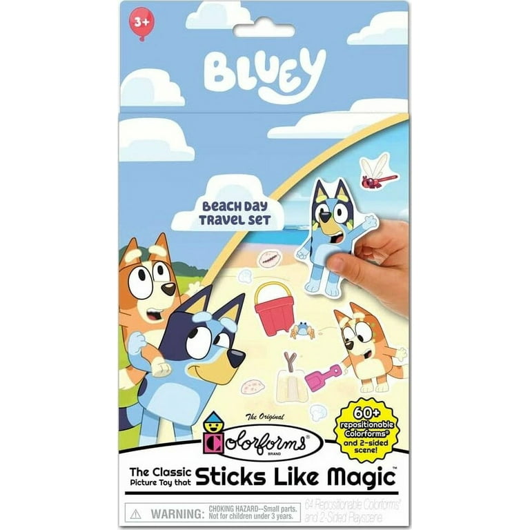 Colorforms Travel Set Repositionable Pieces Stick Like Magic