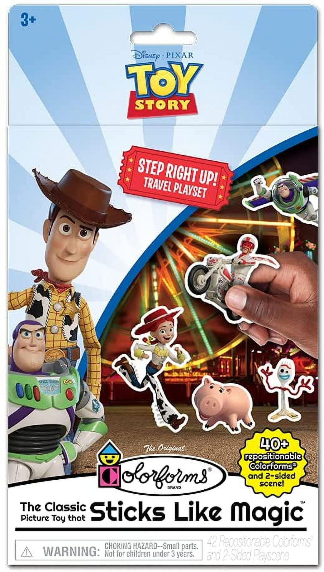 Colorforms Disney Toy Story Travel Set - Art & Craft Kit - Unisex - Age: 3  years and up 