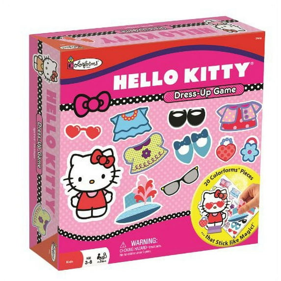 Colorforms Hello Kitty Dress-Up Game