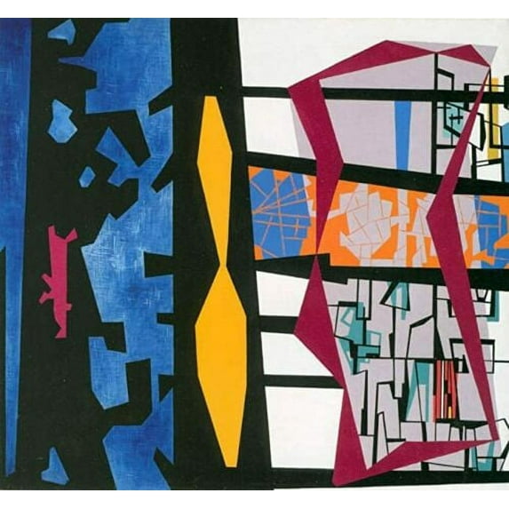 Colorforms In Colorspace #12 - CANVAS OR FINE PRINT WALL ART