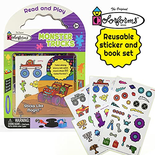 Pre-Owned Monster Trucks (Colorforms) (Board book) 168052741X ...