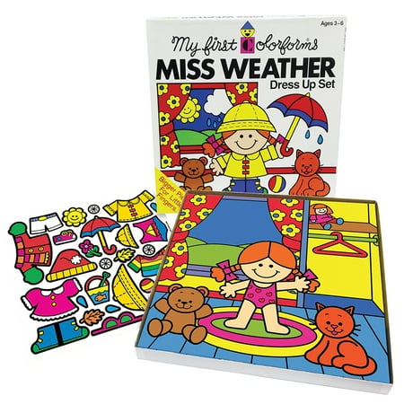Colorforms My First Colorforms Miss Weather Dress Up Set price history and forecast - Colorforms 2423Z