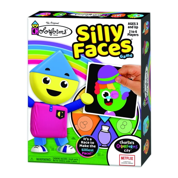 Colorforms Silly Faces Game