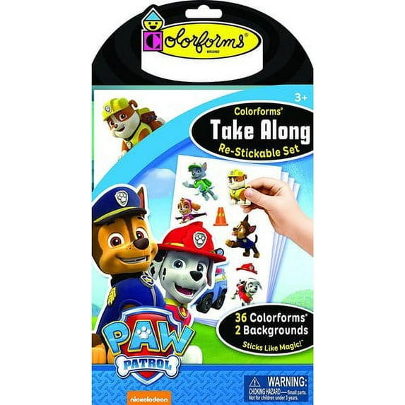 Colorforms Take Along Paw Patrol