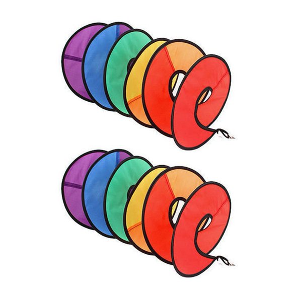 Colorful 1.6m Windmill Tent Flags for Festive Garden & Camping Decor!