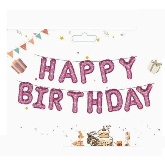 Colorful 16 Inch Birthday Name Balloons for Party Decoration - Durable Balloons for Baby Birthdays, Weddings, and Celebrations