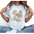 thumbnail image 1 of 2026 Happy New Year Party Print Tshirt Graphic Tees Celebration Shirts White S-5XL Holiday Festive Tops, 1 of 5