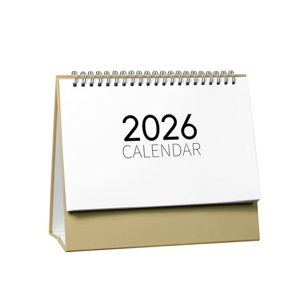 Colorful 2026 Simple Business Desk Calendar, Large Or Small Specification Paper Calendar, January To December Range For Office, Home, Or School Planning And Scheduling