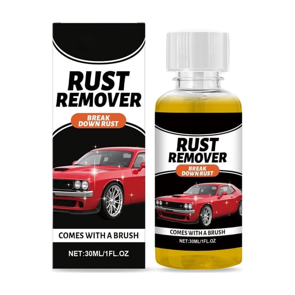 Colorful 30Ml Multi-Purpose Rust Remover Spray, Metal Cleaner For Tools Car Parts Home Use, Fast Acting