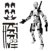 Colorful 3D Printed T13 Lucky Figure Doll, Endless Fun and Perfect Holiday Surprise Gift, Titan 13 Robot, Collectible Doll, Anime FansAssembly Completed