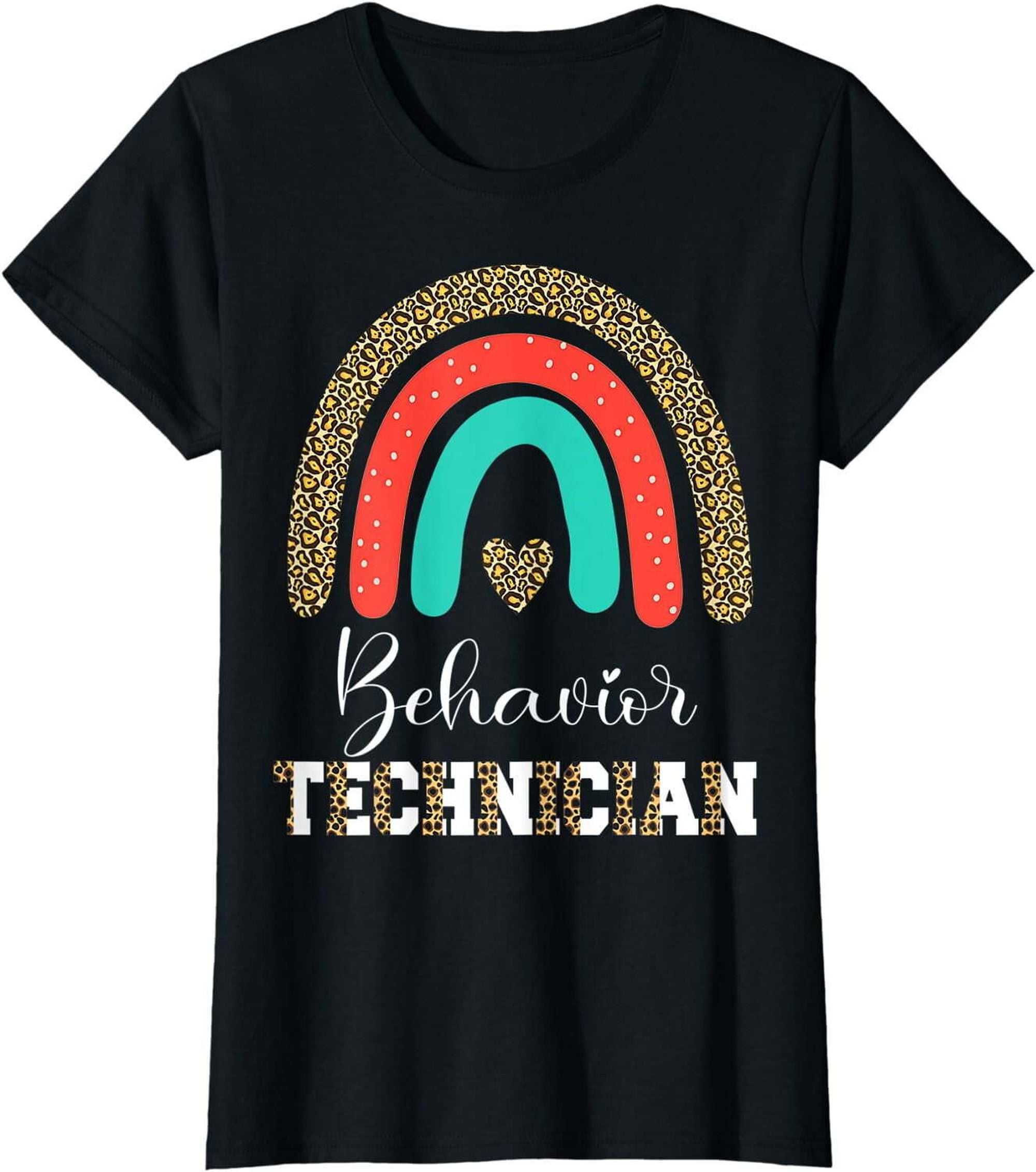 Colorful ABA RBT Therapist Tee for Behavior Technicians - Walmart.com