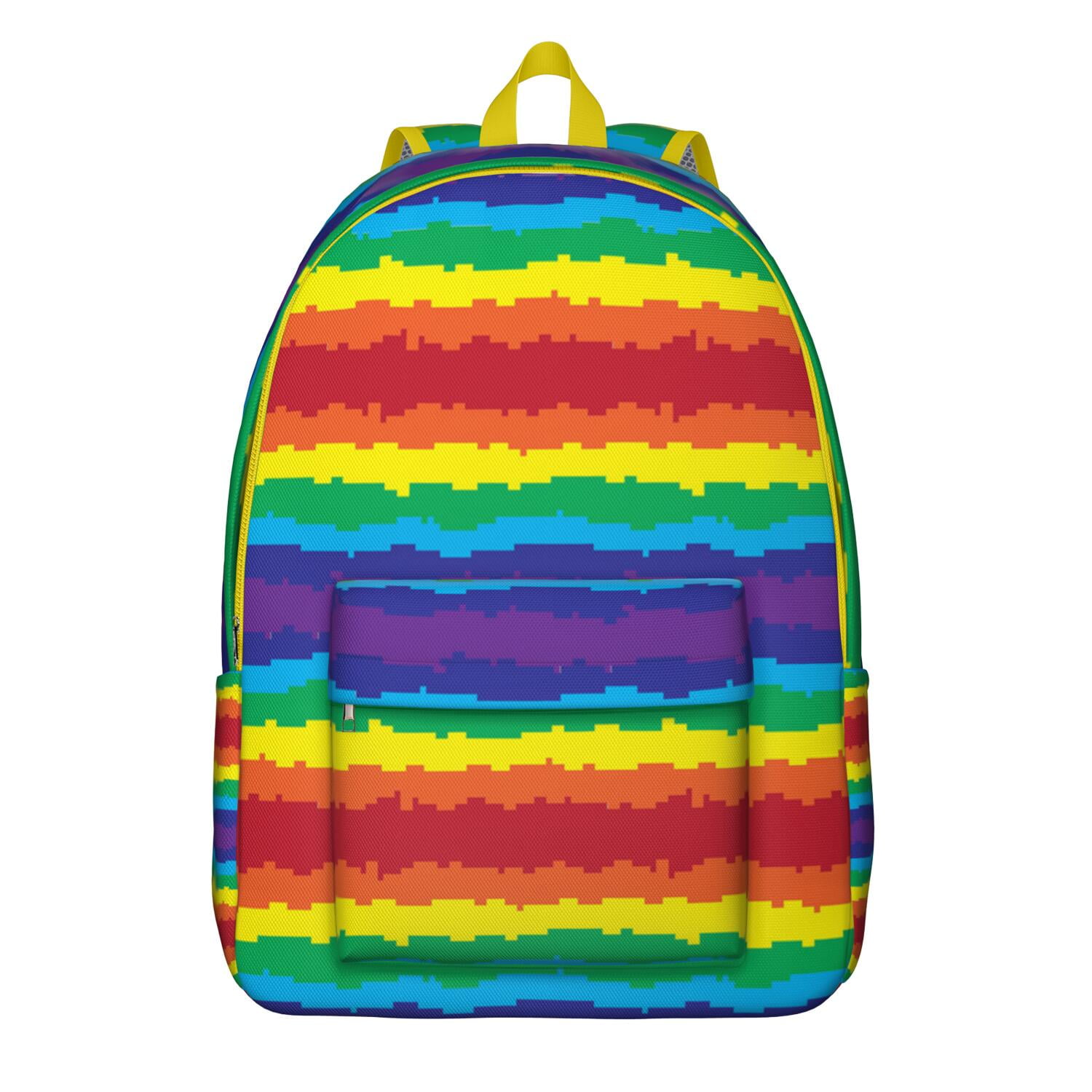 Abstract Psychedelic Graffiti Backpack