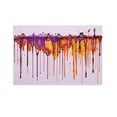 thumbnail image 1 of Colorful Abstract Background Painting Featuring Drips Of Purple And Orange Poster Decorative Painting Canvas Wall Art Living Room Posters Bedroom Painting,Unframe-style,16x24inch(40x60cm), 1 of 8