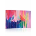 thumbnail image 1 of Colorful Abstract Canvas Print Wall Art Multicolor Fantasy Framed Canvas Art Wall Decor Aesthetic Pictures Painting Morden Artwork for Living Room Bedroom, Ready to Hang - 16"x20", 1 of 6