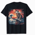Colorful Abstract Cat Art Tee Eyecatching and Unique!