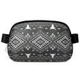 thumbnail image 1 of Colorful Abstract Crossbody Waist Bag – Boho Chic Fanny Pack for Women with Multiple Mesh Compartments, 1 of 4