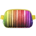 thumbnail image 1 of Colorful Abstract Fanny Pack – Artistic Belt Bag with Rainbow Gradient & Modern Chic Design, 1 of 4