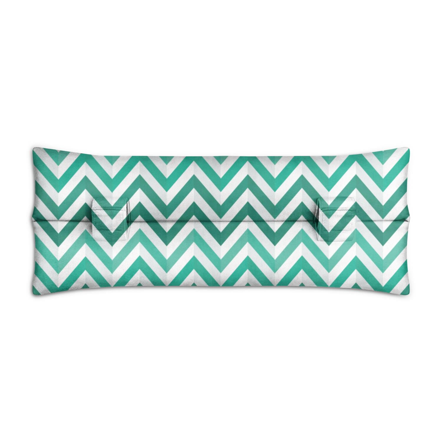 Colorful Abstract Heart Surgery Recovery Pillow - Secure Seatbelt Cushion - Retro & Aesthetic