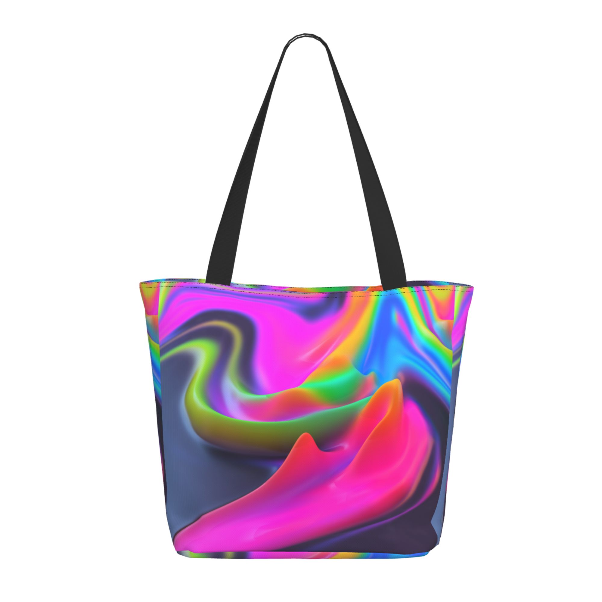 Colorful Abstract Lava Background Bag Pattern For Women Gift Tote Bag ...