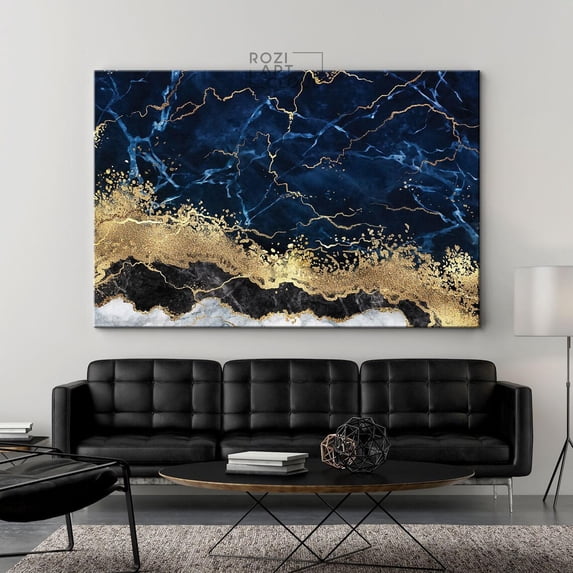 Colorful Abstract Modern Art Wall Decor Best Friend Poster Futuristic ...