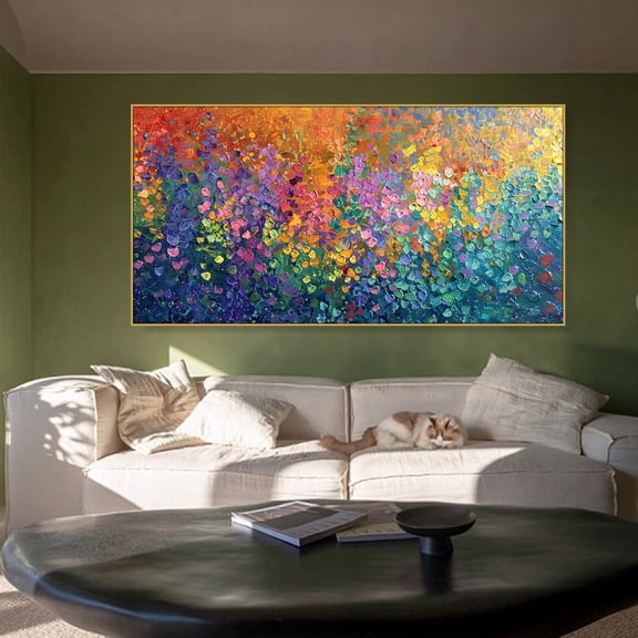 Colorful Abstract Spectrum Wall Art Print