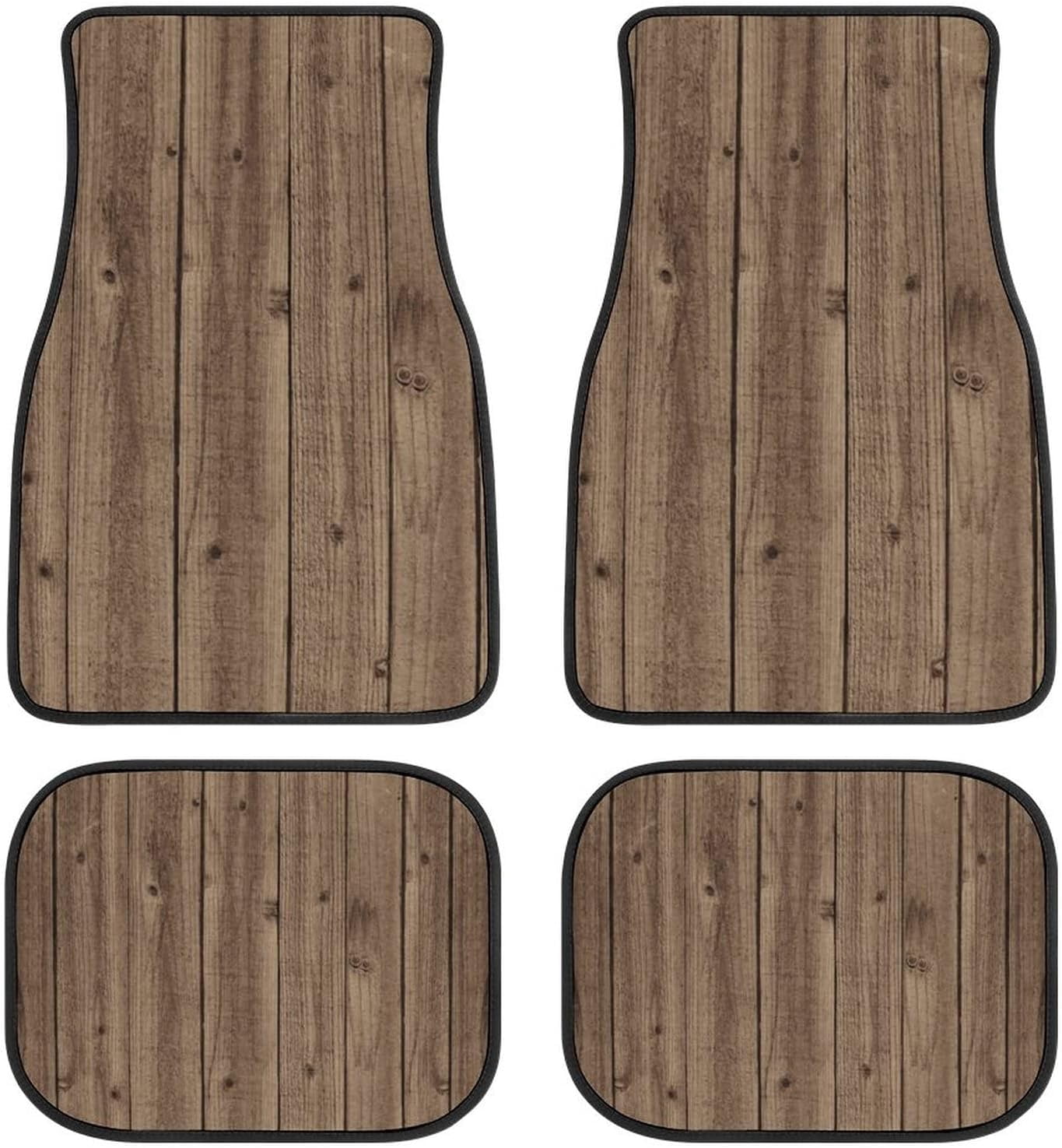 Black Carpet Floor Mats – 4-Piece Set Tailored For Seat Leon MK3 (2013 Onwards)