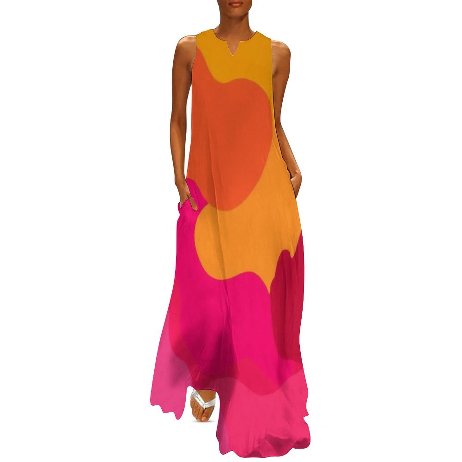 Colorful summer dress