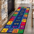 thumbnail image 1 of Colorful Alphabet Runner Rug Cartoon Letter Children's Non-Slip Play Mat Fun Home Decor Children's Game Area Education Carpet, 1 of 9