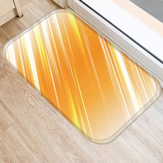 Colorful Anti-Slip Doormat Kitchen Entrance Door Mat Geometric Flannel Carpet Colorful Indoor Floor Mats Rugs