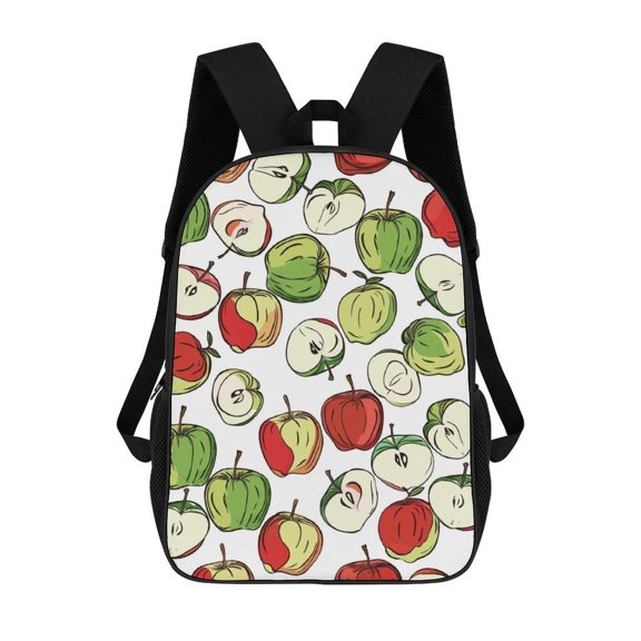 Colorful Apple Pattern_4 Backpack, Travel Backpack, Casual Shoulder Bag, Casual Backpack