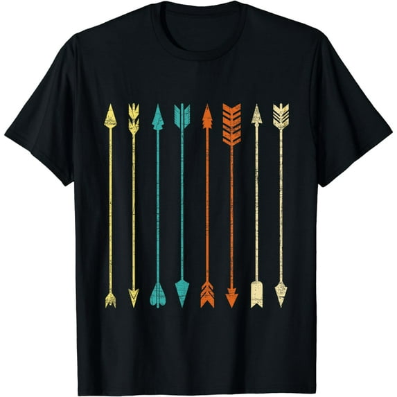 Colorful Arrows - Archery Bowman Bowhunting Archer T-Shirt