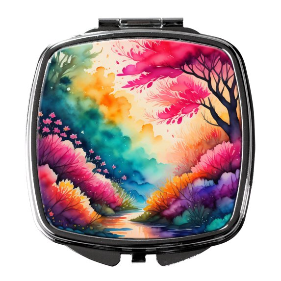 Colorful Azaleas Compact Mirror 2.75 in x 3 in