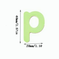 Colorful B 26 Pcs Colorful Magnetic Alphabet Refrigerator Stickers Resin Letters For Kids Learning Educational Toy Uppercase Lowercase