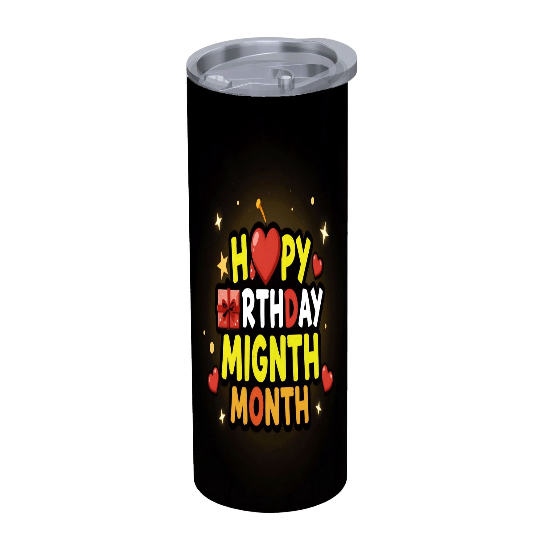 Colorful ' BIRTHDAY ' Design 20 oz Stainless Steel Insulated Tumbler ...