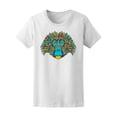thumbnail image 1 of Colorful Baboon Monkey T-Shirt Men -Image by Shutterstock, Male x-Large, 1 of 2