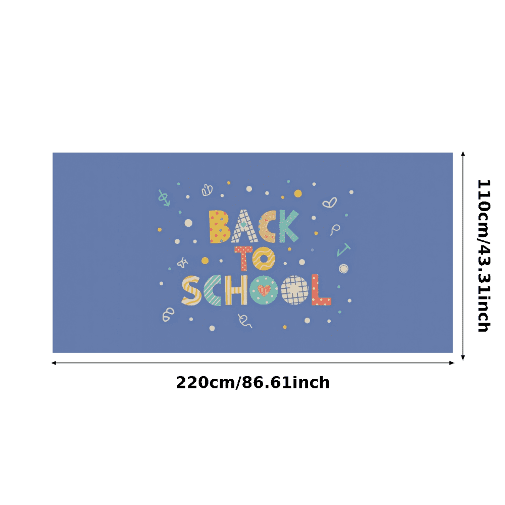 Colorful Back to School Educational Banner Classroom Decoration for ...