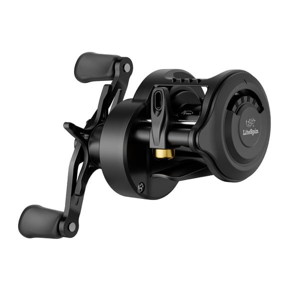 Colorful Baitcasting Fishing Reel Rustproof And Smooth Bearing Electromagnetic Brake Fishing Reel With Drag Alarm