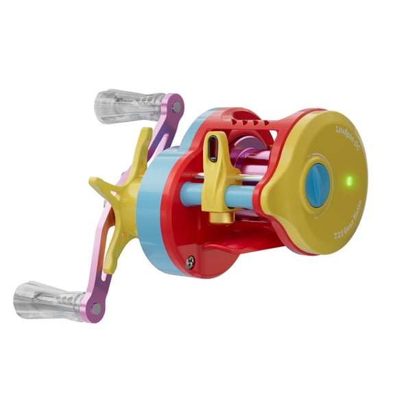 Colorful Baitcasting Fishing Reel Rustproof And Smooth Bearing Electromagnetic Brake Fishing Reel With Drag Alarm