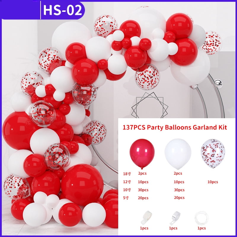 Colorful Balloon Arch Kit,Party Decorations for Birthday Graduation Wedding Anniversary