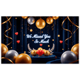 thumbnail image 1 of Colorful Balloons Welcome Back Banner Decorative Hearts Reunion for Indoor Celebration Office Home Decoration Gathering, 1 of 9