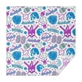 thumbnail image 1 of Colorful Baseball Icons Pattern Square Tablecloth,Waterproof Square Table Cover,Wipeable Spillproof Washable Table Cover for Home Kitchen Party Decor 60"x60"(152x152cm), 1 of 6