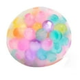 thumbnail image 1 of Colorful Bead Stress Relief Squeeze Ball Soft Rubber Sensory Fidget for Anxiety and Relaxation, 1 of 8