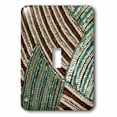 thumbnail image 1 of Colorful Beads and Sequins Bronze Turquoise Gold Print single toggle switch lsp-5203-1, 1 of 1