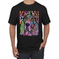 thumbnail image 1 of Colorful Beagle | Dogs Love You | Dean Russo Art Animal Lover Men's T-Shirt, Black, Large, 1 of 6