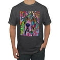 thumbnail image 1 of Colorful Beagle | Dogs Love You | Dean Russo Art Animal Lover Men's T-Shirt, Heather Black, X-Large, 1 of 6
